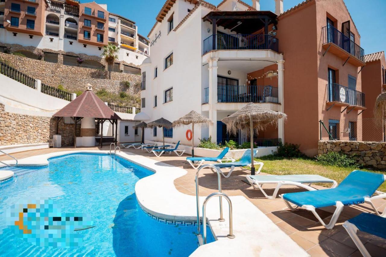 Ferienwohnung Vista Bahia Con Piscinas, Parking Y Terraza La Herradura  Exterior foto